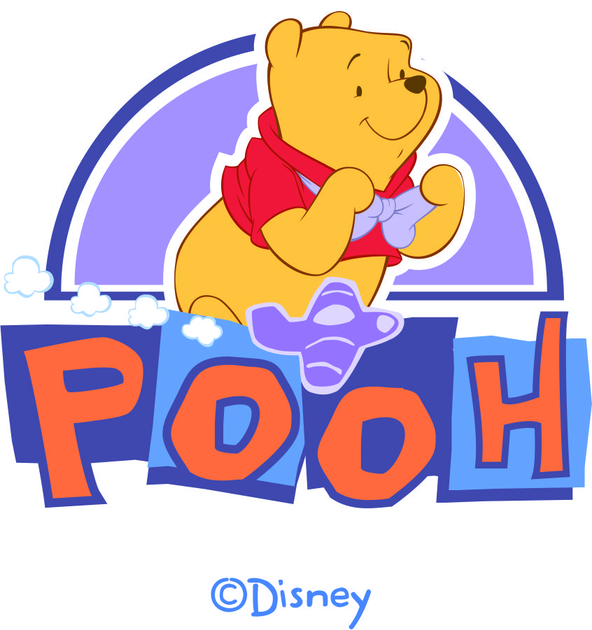 Disney Pooh Logo 06 iron on paper